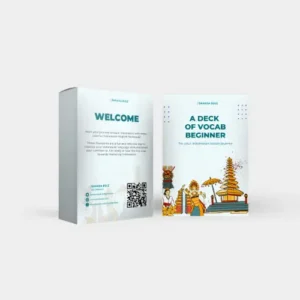 Beginner Indonesian Vocabulary Flash Cards